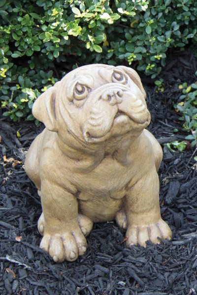 Pug Puppy Garden Sculpture Big Eyes Dog Collection of Stataury
